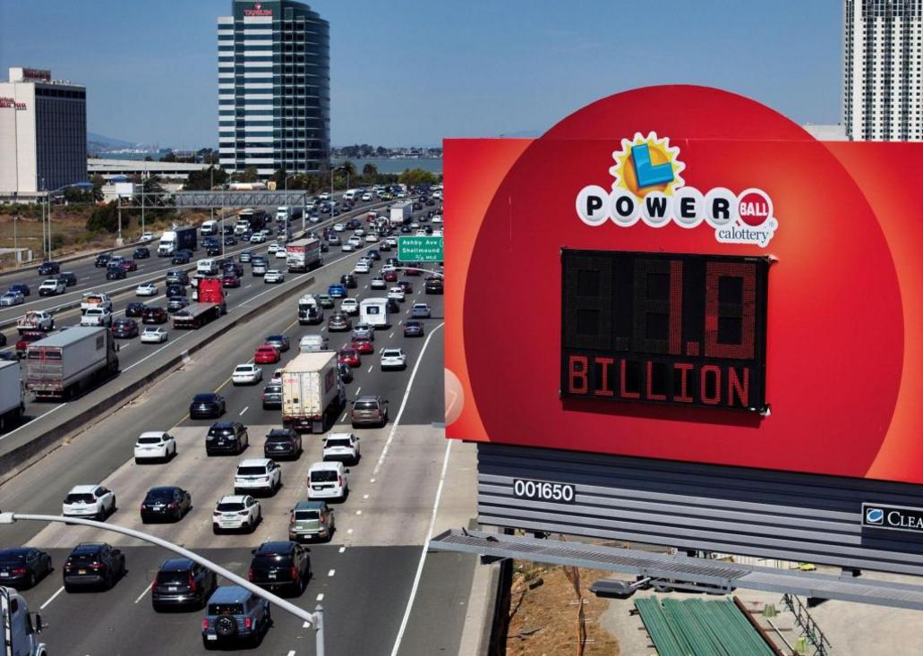 Powerball jackpot soars to 1