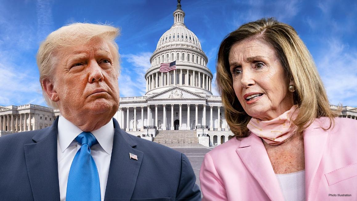 Trump Pelosi Capitol Thumb