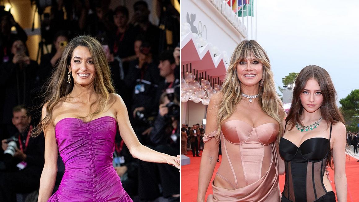 amal clooney heidi leni klum venice 1