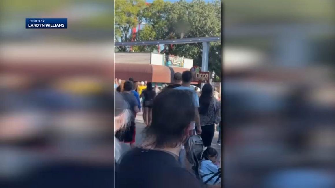 Bé trai được cứu an toàn sau khi đi lang thang trên đường ray xe điện trên cao ở Hersheypark 1 hershey monorail