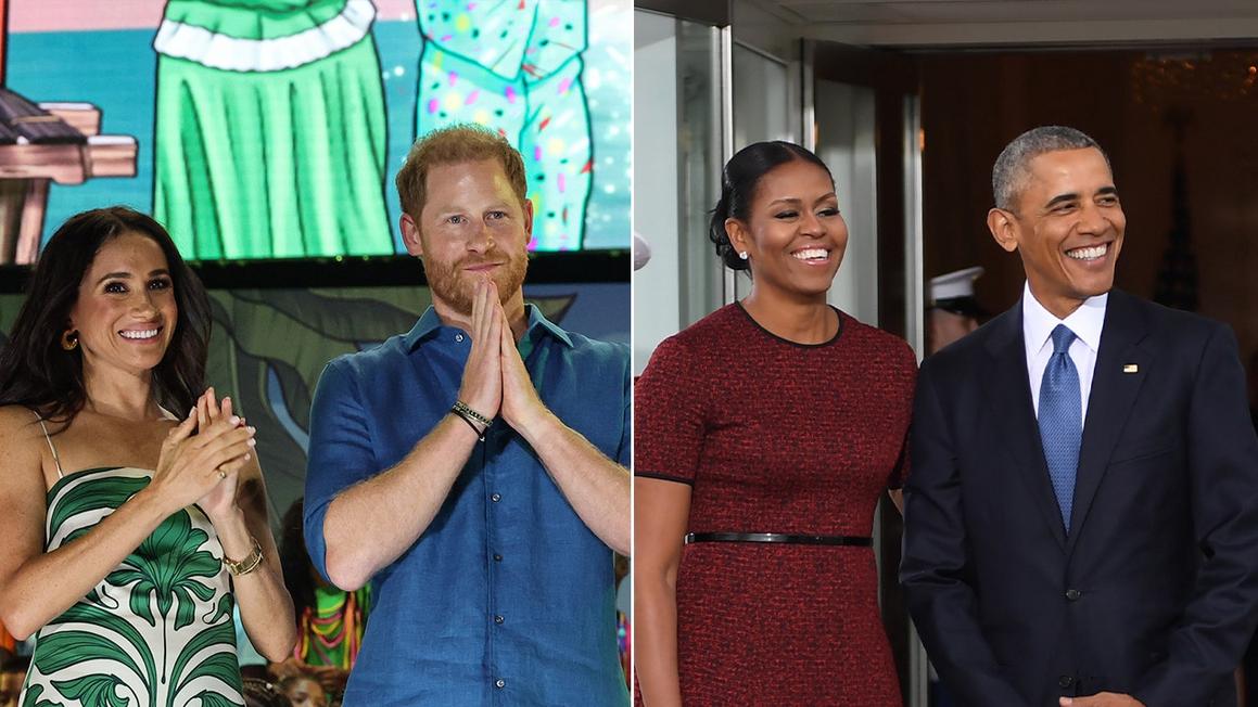 Harry và Meghan bị so sánh với vợ chồng Obama vì thương vụ Netflix 'bết bát' 1 megan markle prince harry michelle barak obama