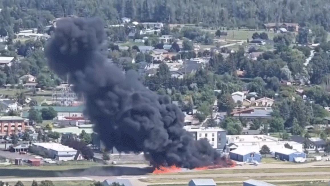 Phi công và 3 hành khách thoát nạn trong vụ cháy máy bay ở Montana 1 montana plane crash pilot passengers survive montana plane crash pilot passengers survive fox news 001