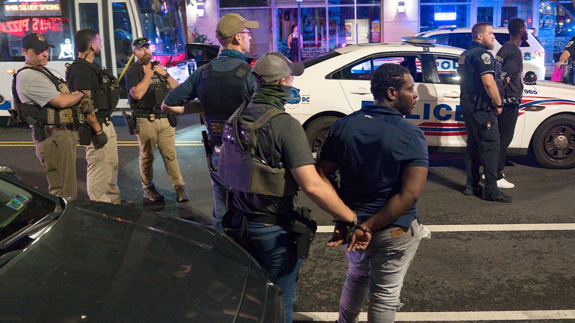 trump dc crime crackdown arrests