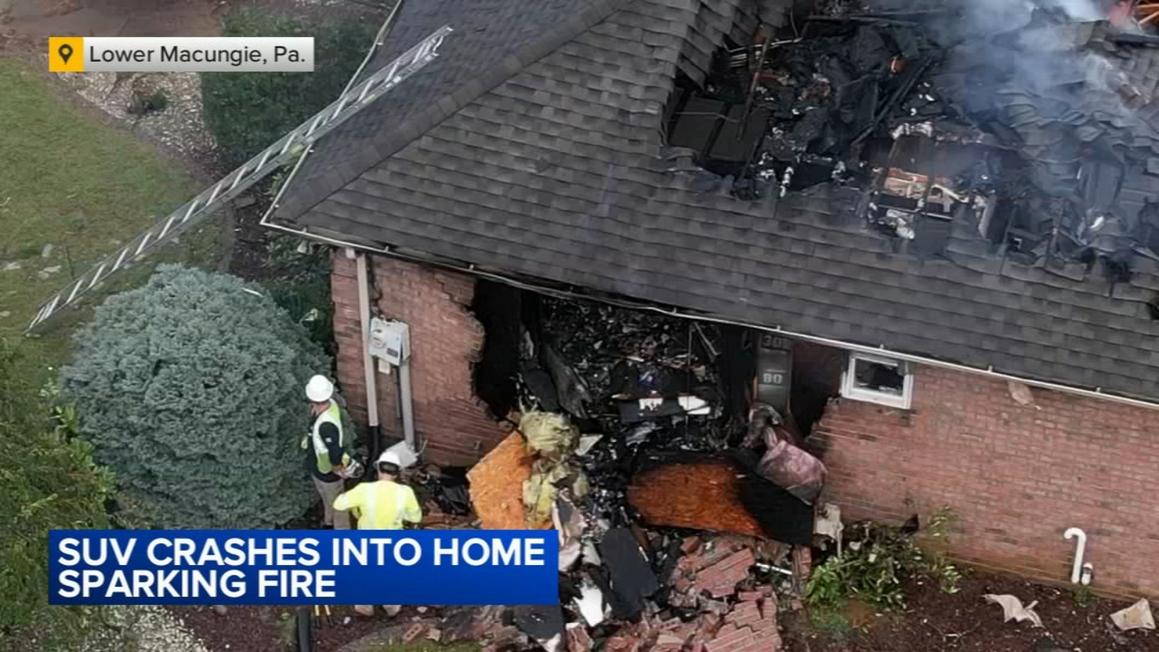 17744889 090425 wpvi lehigh valley car into house 11pm video vid