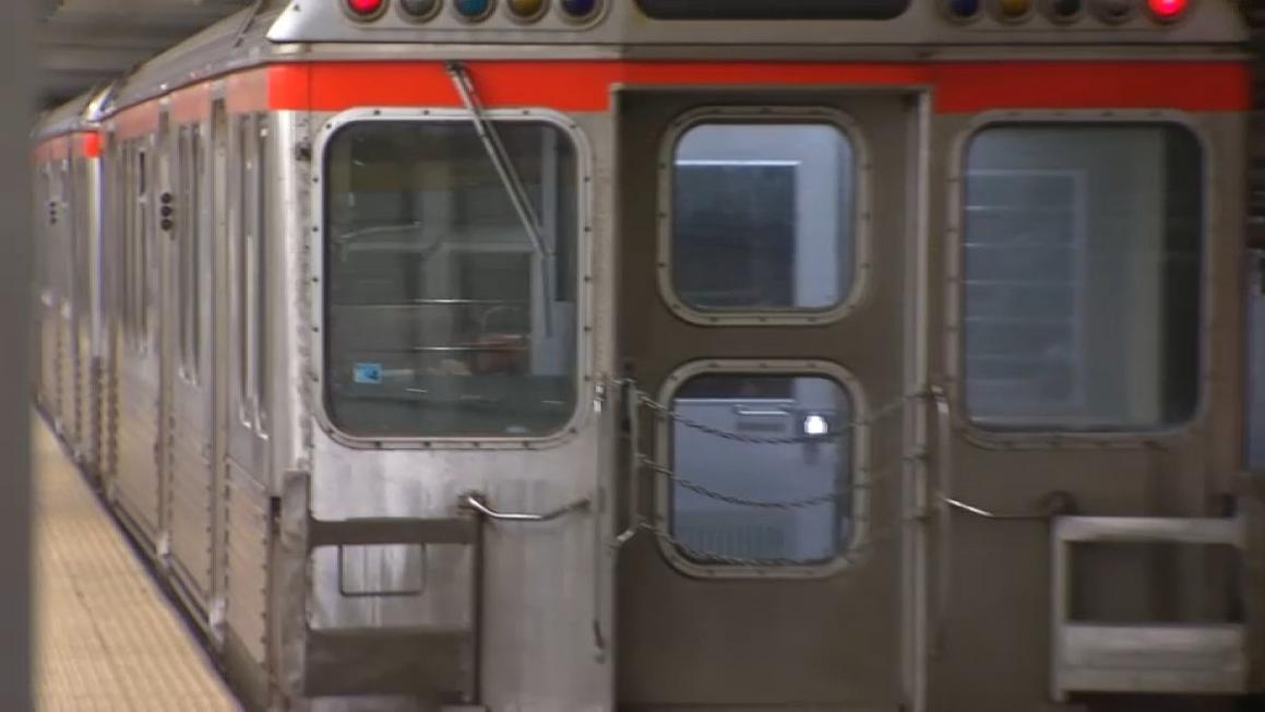 BSL SEPTA Eagles subway train