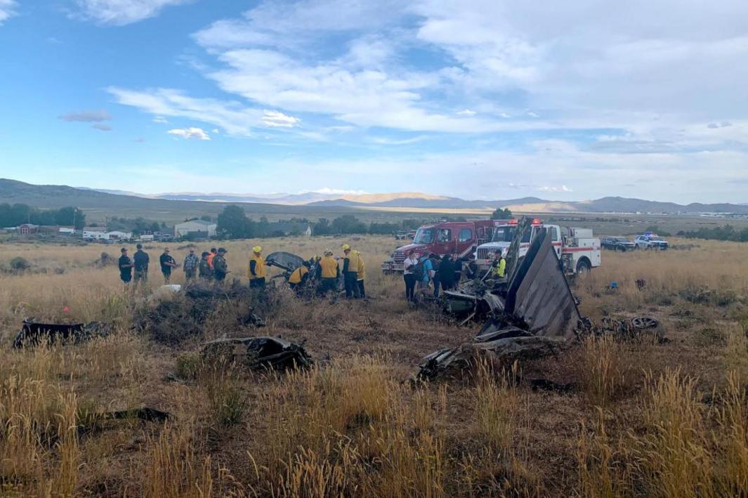 Hai phi công đua máy bay tại Mỹ va chạm giữa không trung khi thi đấu 1 Fatal Crash Reno Air Races 38885
