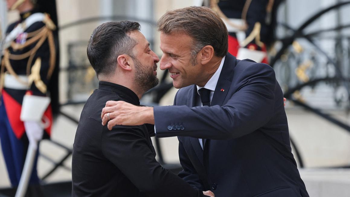 Macron Zelenskyy DB