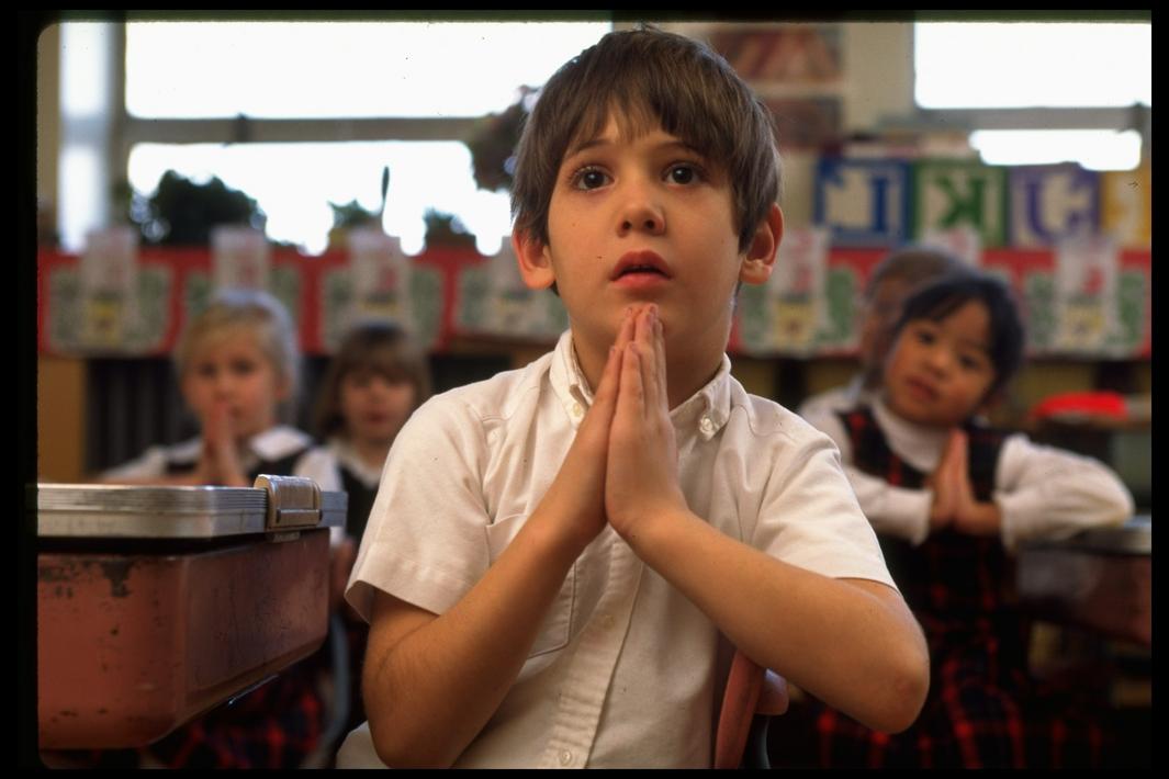 boy praying