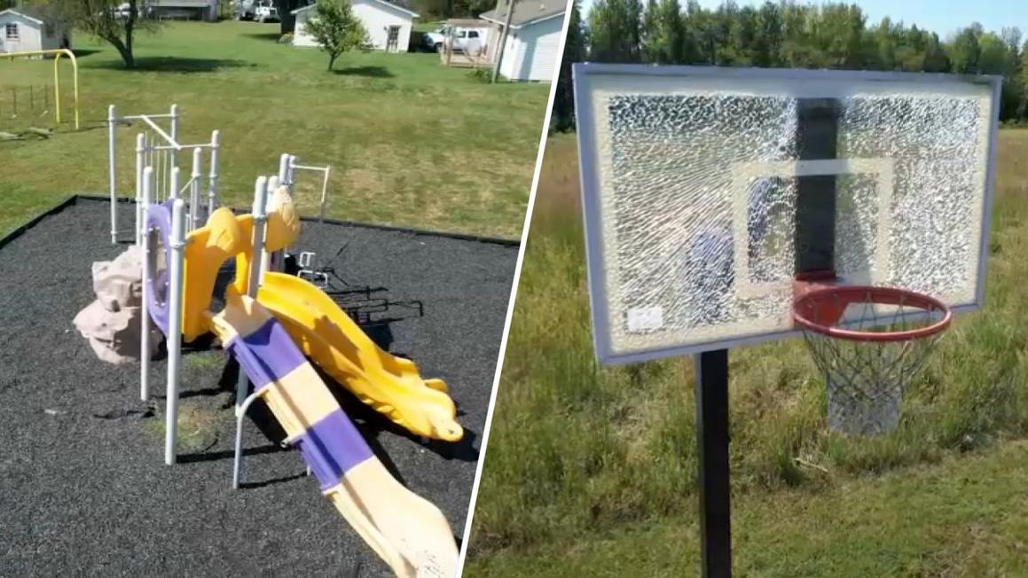 Hàng xóm thất vọng khi sân chơi ở Delaware bị phá hoại 1 image 70