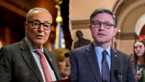 Ông Johnson đáp trả lãnh đạo đảng Dân chủ về nguy cơ đóng cửa chính phủ 18 Ông Johnson đáp trả lãnh đạo đảng Dân chủ về nguy cơ đóng cửa chính phủ