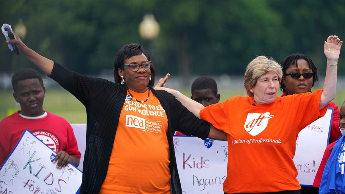 teachers unions donations left wing groups political funding report