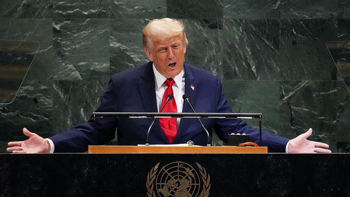 Nghị sĩ Mike Waltz kêu gọi cải tổ Liên Hợp Quốc sau sự cố với Tổng Thống Trump 1 trump speaks at unga 2