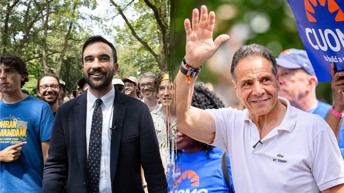 zohran mamdani andrew cuomo nyc mayor eric adams trump