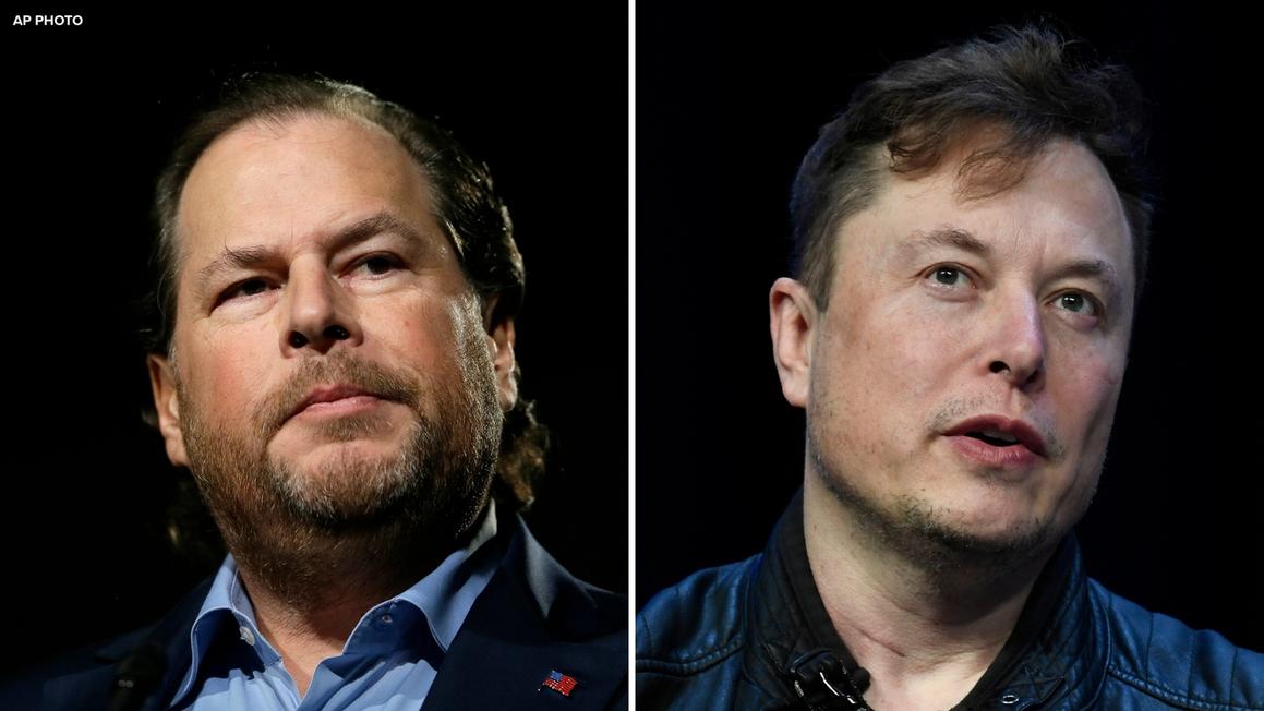 Giám đốc điều hành Salesforce rút lại lời kêu gọi gửi Lực lượng Vệ binh Quốc gia đến San Francisco, gây phản ứng từ Elon Musk 1 17998041 101325 kgo ap benioff musk split img