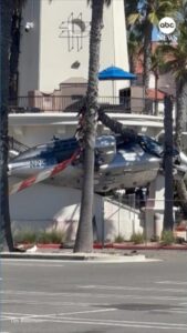 Trực thăng rơi ở Huntington Beach, California 23 Trực thăng rơi ở Huntington Beach, California