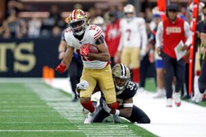 49ers: Brock Purdy, Ricky Pearsall, Jauan Jennings không ra sân 6 49ers: Brock Purdy, Ricky Pearsall, Jauan Jennings không ra sân