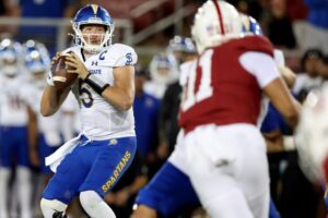 San Jose State có thể mất QB và receiver chủ chốt trong trận đấu quan trọng với Utah State 5 San Jose State có thể mất QB và receiver chủ chốt trong trận đấu quan trọng với Utah State