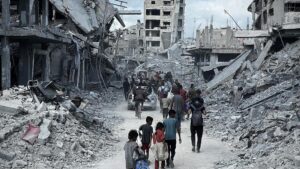 Người Palestine trở về khu vực tan hoang sau thỏa thuận ngừng bắn mong manh 12 Người Palestine trở về khu vực tan hoang sau thỏa thuận ngừng bắn mong manh