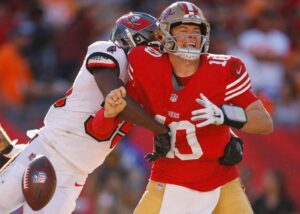 Dự đoán trận 49ers đấu Falcons: Liệu Mac Jones có trụ vững trước sức ép? 8 Dự đoán trận 49ers đấu Falcons: Liệu Mac Jones có trụ vững trước sức ép?