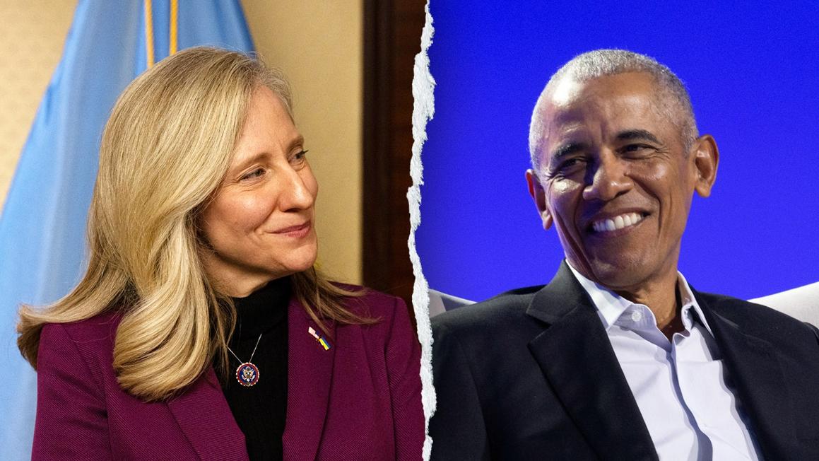 Ông Obama ủng hộ Bà Spanberger, chỉ trích Đảng Cộng Hòa trong cuộc đua Thống đốc Virginia 1 abigail spanberger and barack obama