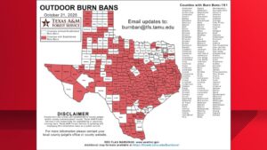 Miền Đông Nam Texas Cấm Đốt Lửa, Quận Galveston Phê Chuẩn Lệnh Cấm 11 Miền Đông Nam Texas Cấm Đốt Lửa, Quận Galveston Phê Chuẩn Lệnh Cấm