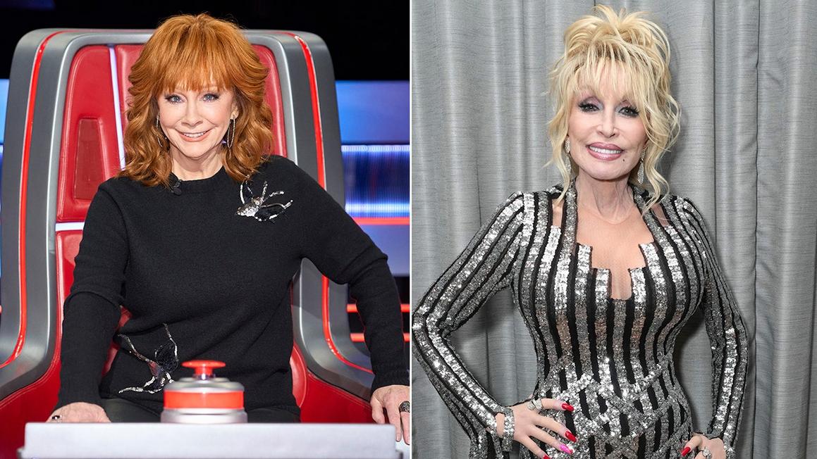 Reba McEntire Lên Tiếng Về Ảnh Giả Mạo AI Và Hình Ảnh "Thập Tử Nhất Sinh" Của Dolly Parton 1 reba mcentire dolly parton split