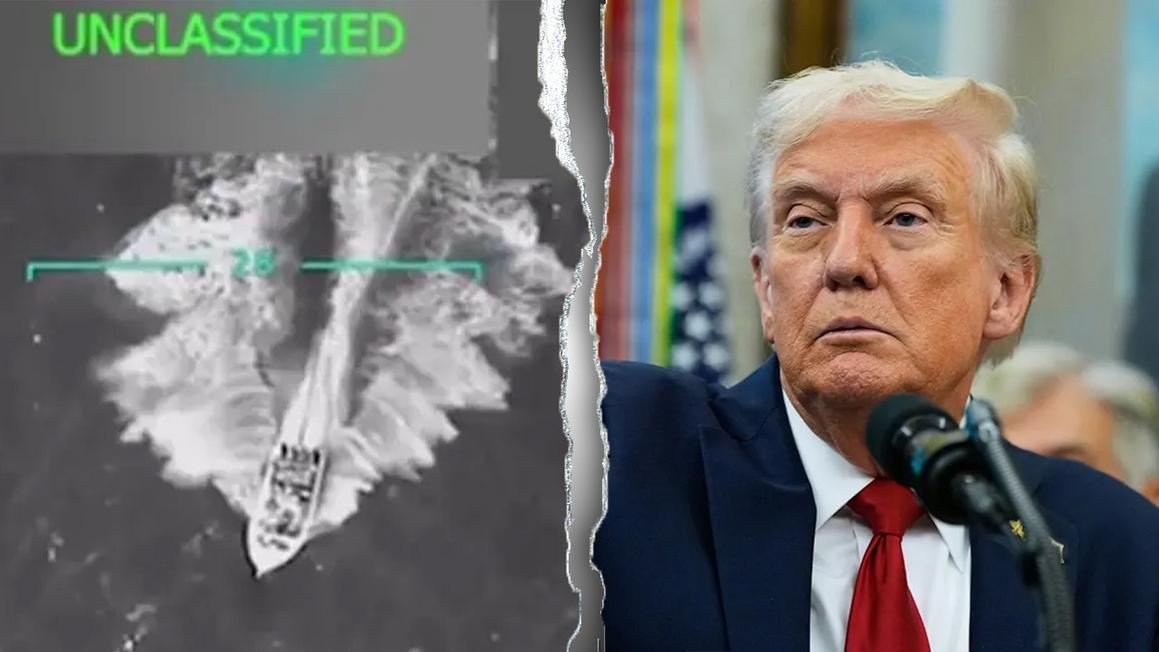 Tổng Thống Donald Trump tuyên bố một cuộc tấn công khác của Mỹ gần Venezuela, tiêu diệt 6 nghi phạm buôn lậu ma túy 1 trump drug boat venezuela 1 3