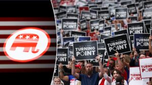 Lãnh đạo Turning Point USA dự đoán trường đại học sẽ trở thành thành trì bảo thủ trong 5 năm tới 21 Lãnh đạo Turning Point USA dự đoán trường đại học sẽ trở thành thành trì bảo thủ trong 5 năm tới