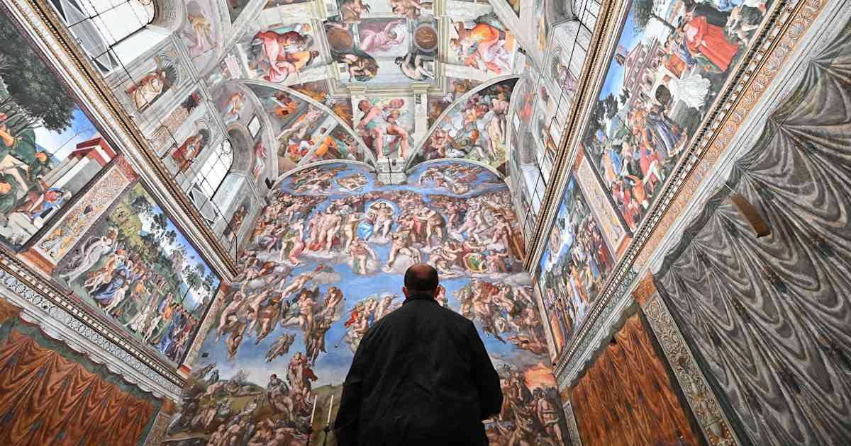 11-01-1512: Trần Nhà nguyện Sistine Mở cửa Đón Công chúng 2 11-01-1512: Trần Nhà nguyện Sistine Mở cửa Đón Công chúng