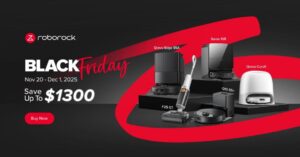 Ưu đãi Black Friday: Máy hút bụi Roborock giảm giá sâu từ $199.99 35 Ưu đãi Black Friday: Máy hút bụi Roborock giảm giá sâu từ $199.99