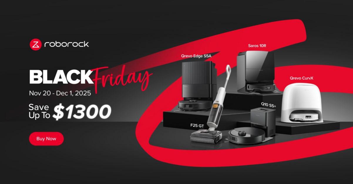 Ưu đãi Black Friday: Máy hút bụi Roborock giảm giá sâu từ $199.99 1 16 9