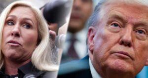 Tổng Thống Trump và Dân Biểu Marjorie Taylor Greene mâu thuẫn về hồ sơ Epstein 12 Tổng Thống Trump và Dân Biểu Marjorie Taylor Greene mâu thuẫn về hồ sơ Epstein