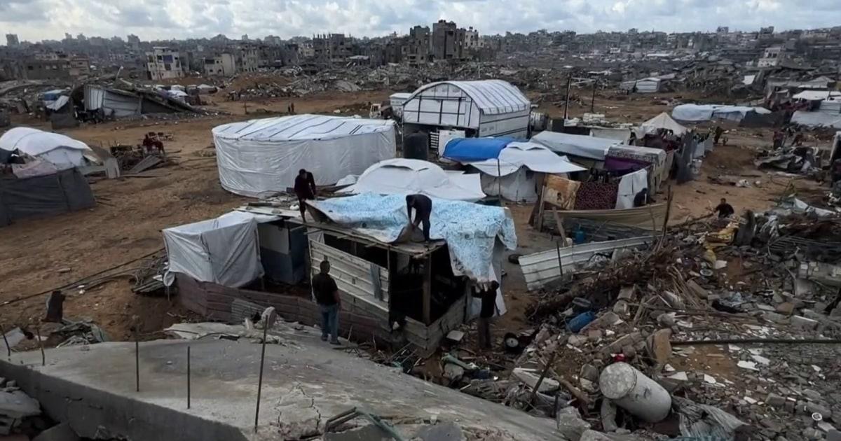 Thời tiết mùa đông gây thêm khốn khổ và đau thương ở Gaza 1 1763250541669 wnn mbr gaza conditions worsen 251115 1920x1080 e75kvp