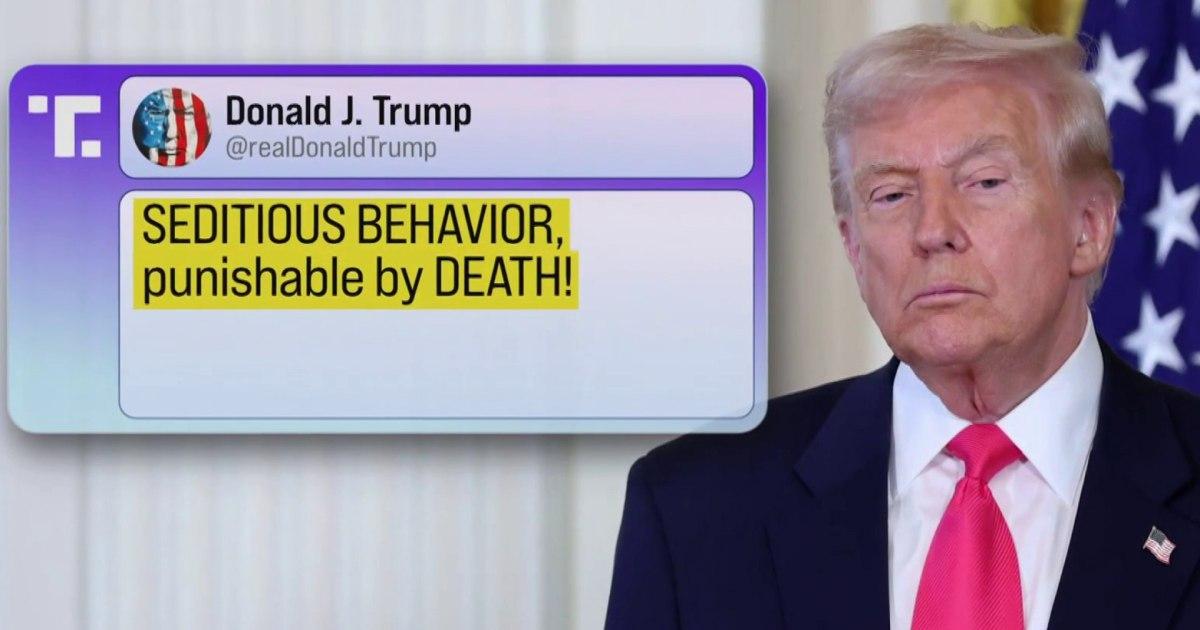 Tổng Thống Trump Kêu Gọi Bắt Giữ Các Nghị Sĩ Dân Chủ Vì Video 1 1763684099010 nn gha trumpcallsforarrestdemlawmakers 251120 1920x1080