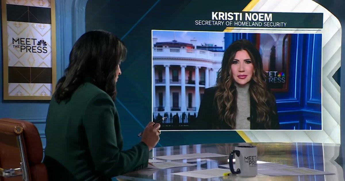 Thống đốc Kristi Noem cho phép các chuyến bay trục xuất tiếp tục dù có lệnh của tòa 1 1764511326639 mtp clip noemflights 251130 1920x1080 sp6jf3