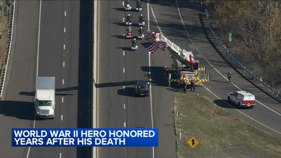 Anh hùng Thế chiến II được an táng tại Hạt Bucks, 81 năm sau khi qua đời