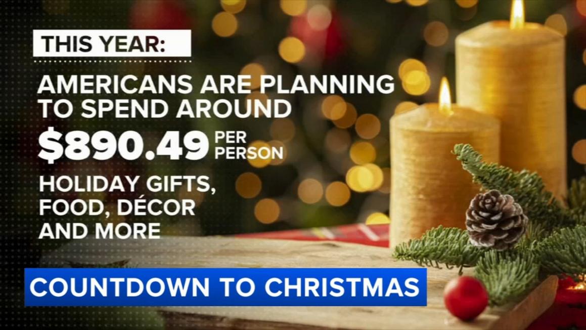 Người Mỹ dự chi gần $900 cho mùa lễ năm nay 1 18116784 110525 wpvi countdown to christmas shopping 1030am vid