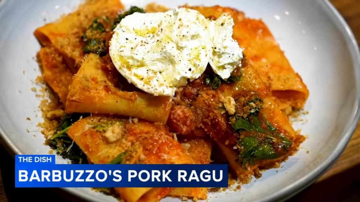 Món Mì Ý Ragu Thịt Heo, Cải Tuscan và Burrata từ Barbuzzo 1 18120886 110625 wpvi the dish pork ragu barbuzzo 10am vid
