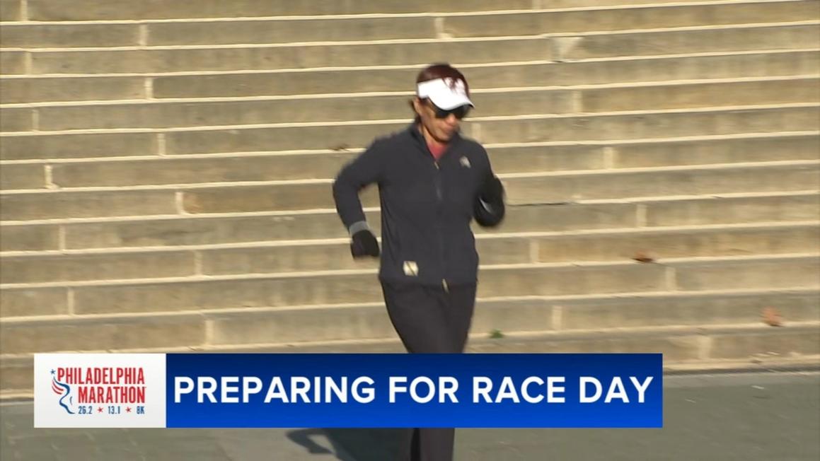Người sống sót sau phình động mạch não tham gia giải Marathon Philadelphia 1 18164596 111725 wpvi phila marathon week preps 530a pkg video vid