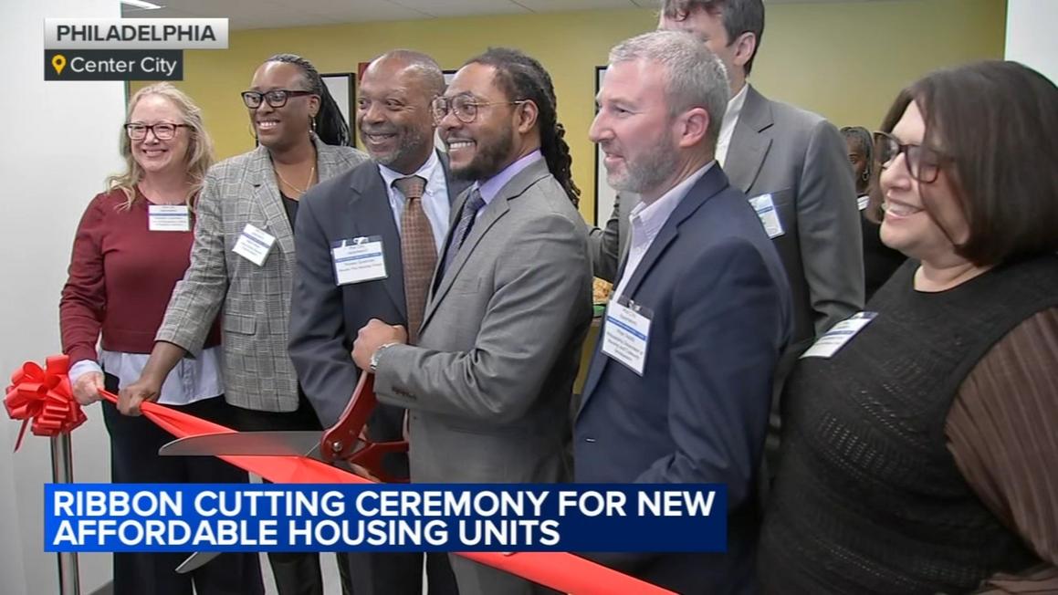 Khai trương khu nhà ở xã hội mới tại Philadelphia 1 18170350 111825 wpvi homeless housing ribbon cutting noon vid