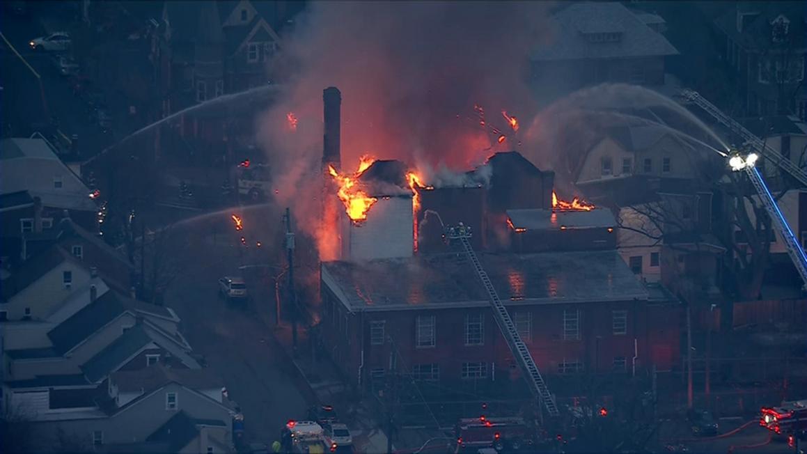 18184575 112125 wpvi pottstown church fire 630a vo video vid