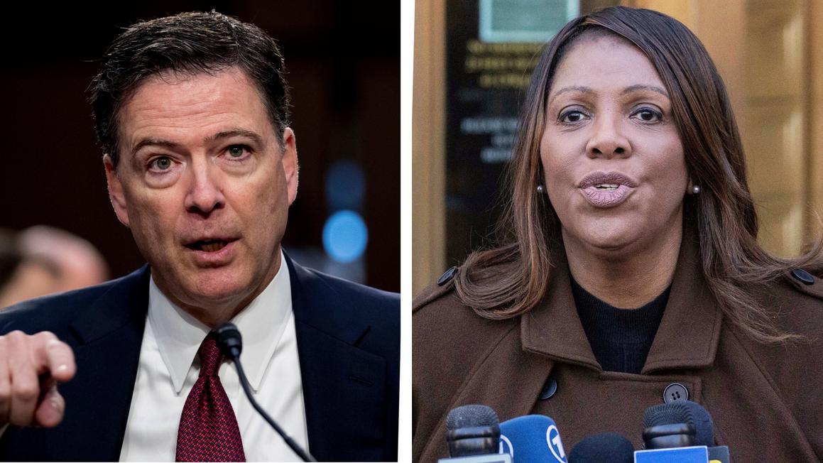 Quan tòa bác bỏ cáo trạng chống lại Comey và Letitia James do công tố viên bị bổ nhiệm bất hợp pháp 1 18202347 split