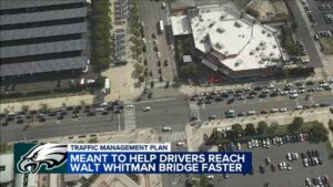 Philadelphia thử nghiệm kế hoạch giao thông mới cho fan Eagles