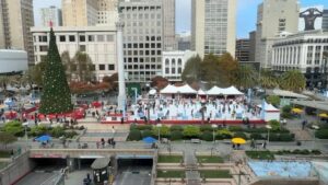 Phố Union Square ở San Francisco có còn thu hút người mua sắm dịp Black Friday?