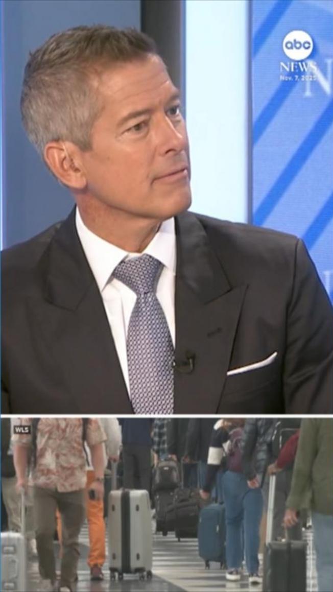 Bộ trưởng Giao thông Sean Duffy nói về việc cắt giảm chuyến bay, đi lại dịp Lễ Tạ ơn 1