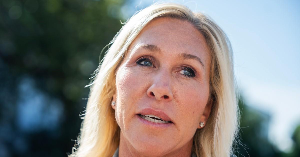 Nữ Dân Biểu Marjorie Taylor Greene Phản Bác Tổng Thống Donald Trump 1 251111 marjorie taylor greene lr 0c83a1