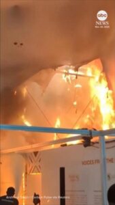 Hỏa Hoạn Bùng Phát Tại Sự Kiện Khí Hậu Liên Hiệp Quốc ở Brazil