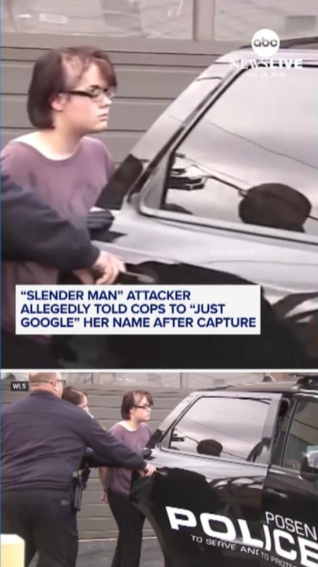 Nghi phạm vụ tấn công 'Slender Man' khai với cảnh sát hãy Google tên mình 1