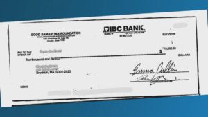 Houston: Tổ chức thiện nguyện bị gian lận mất séc $10,000