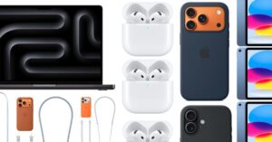 ƯU ĐÃI TUẦN LỄ BLACK FRIDAY: AirPods 4 giá $69, MacBook Pro M5 giảm $200, Apple Watch Series 11, vỏ iPhone Apple giảm 50% và nhiều hơn nữa